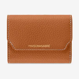 The Trifold Wallet - Pecan Nude