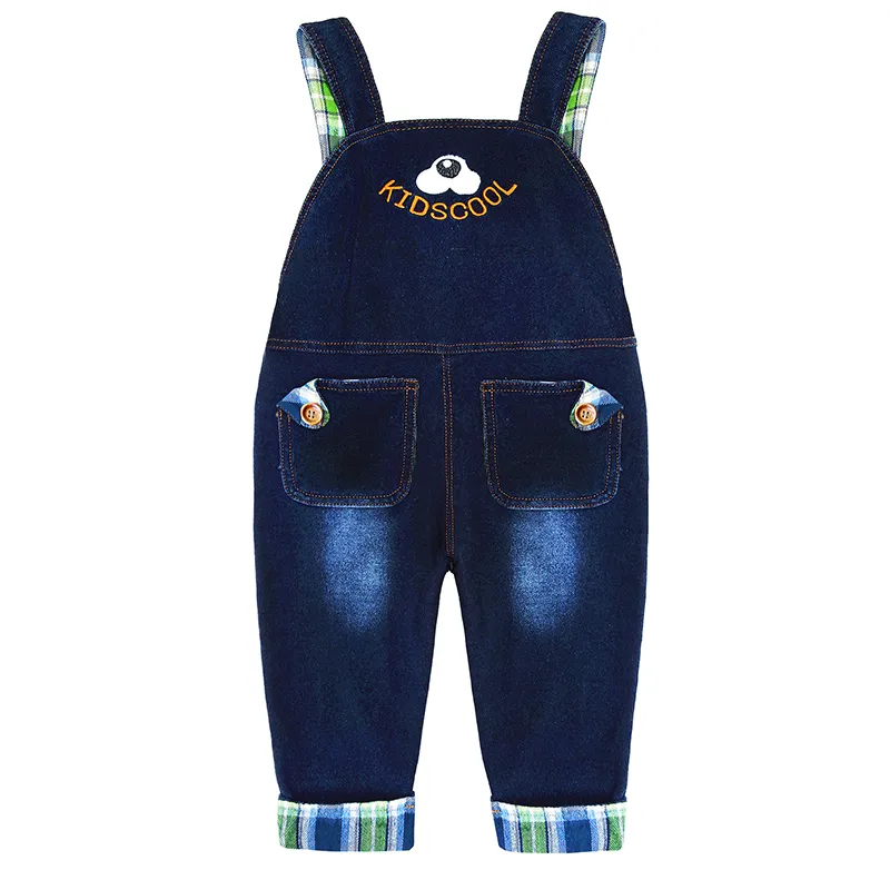 Toddler cartoon dog soft overalls