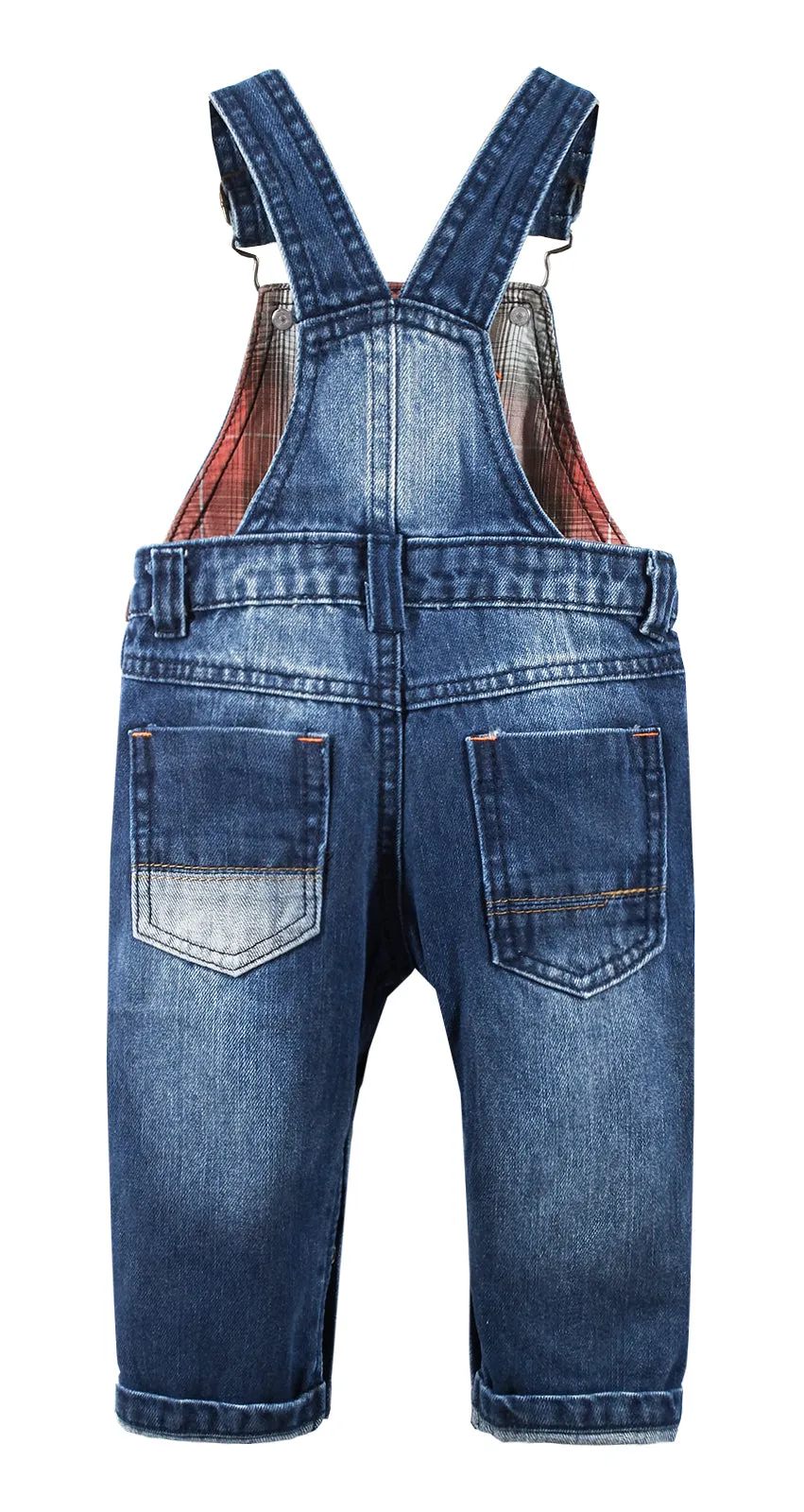 Toddler Denim Overalls Embroidered Jeans Pants