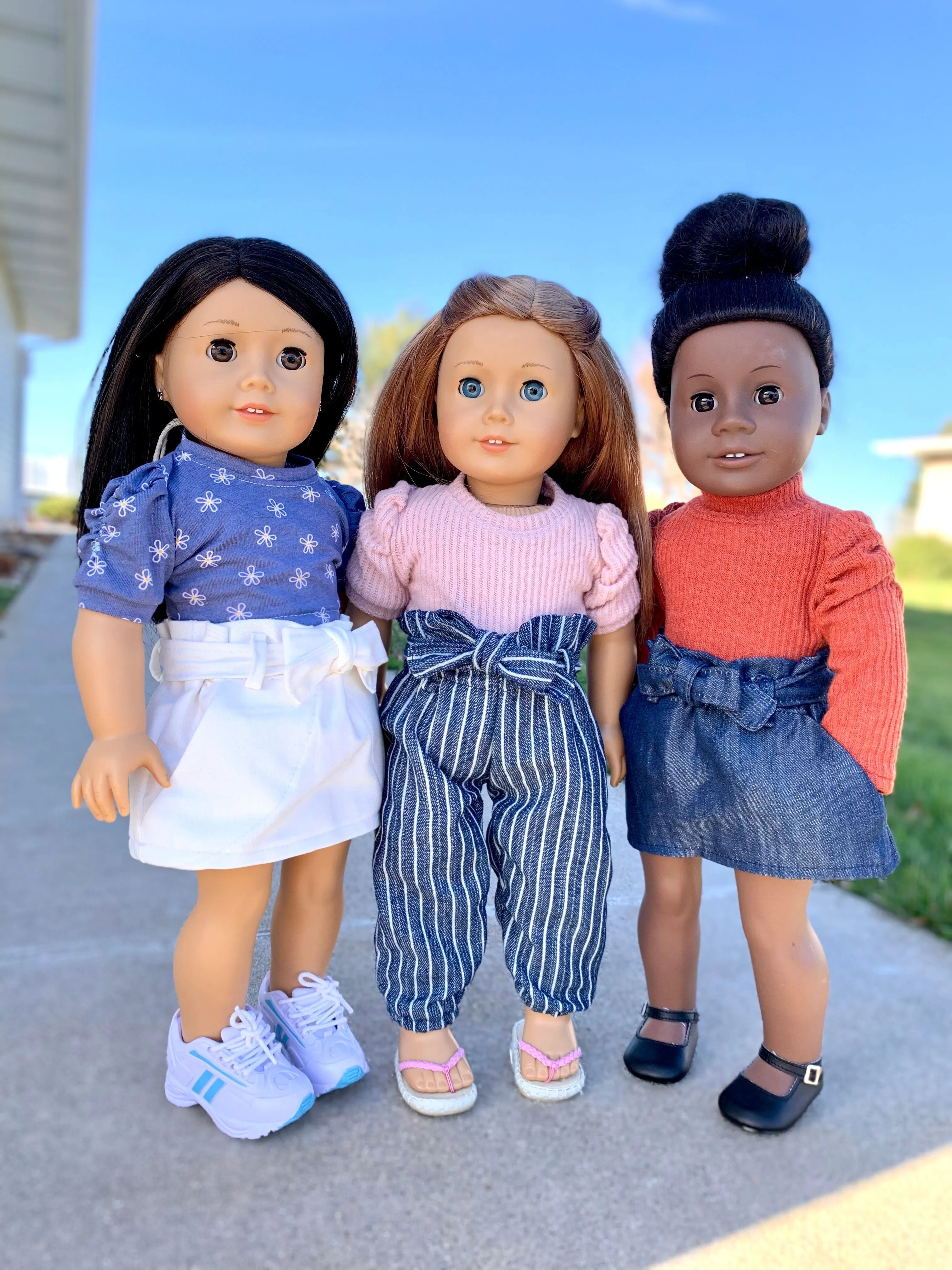 Trendy Mix & Match Doll Pattern Set