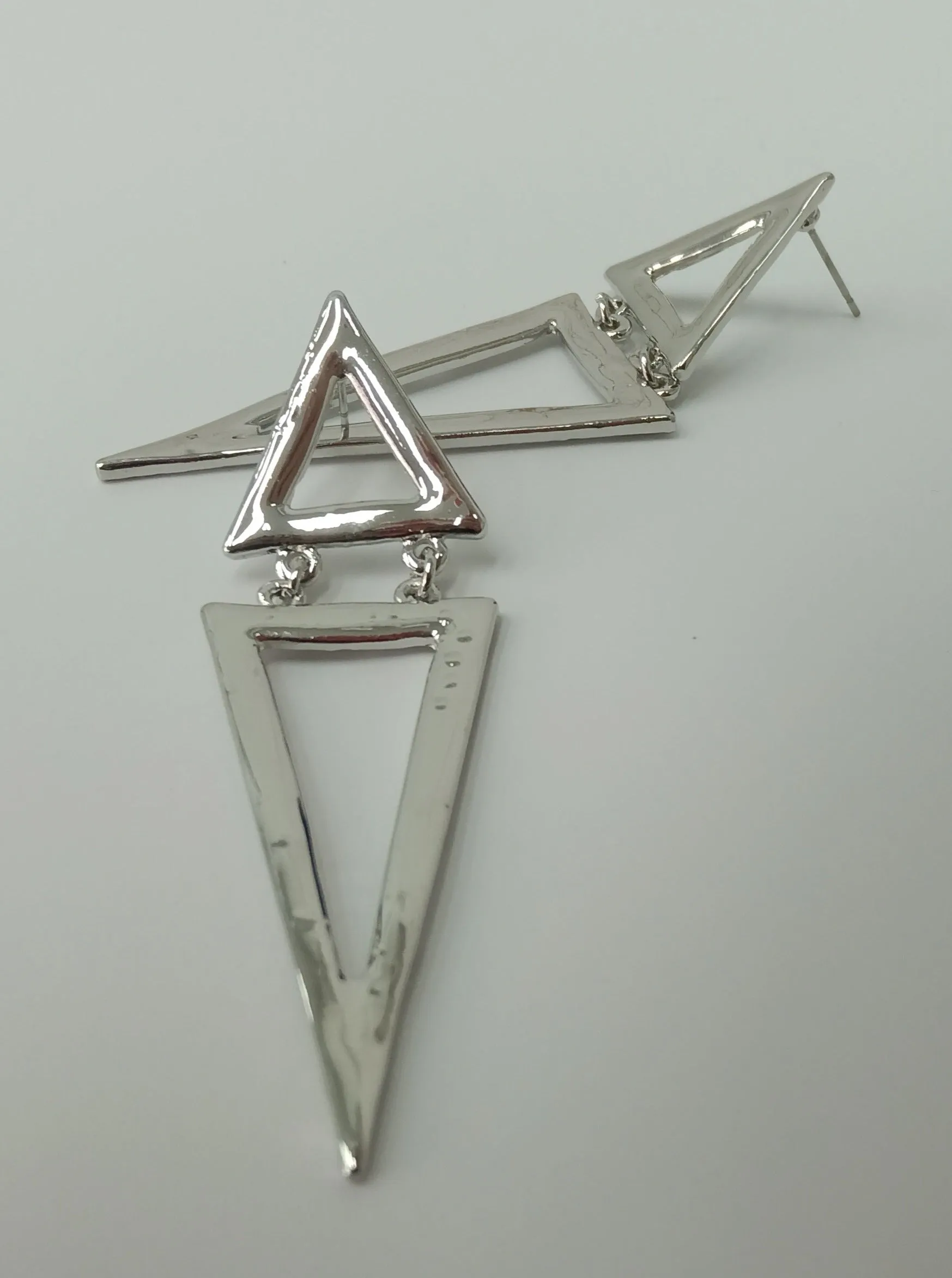 Triangle Swings Dangle Earrings