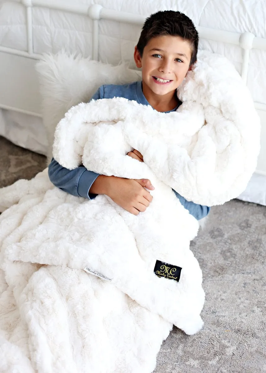 Ultra Sorbet Marshmallow Cream Blanket