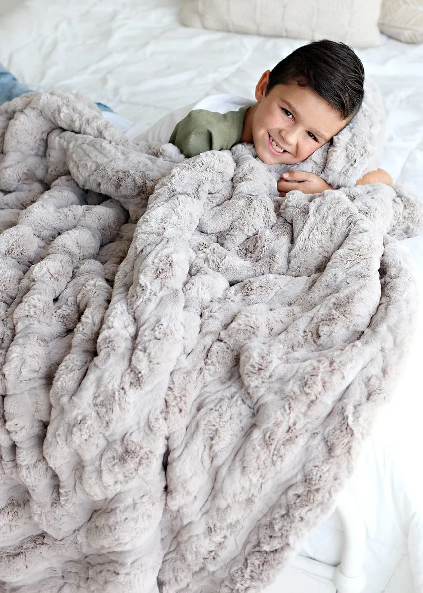 Ultra Sorbet Silver Cloud Blanket