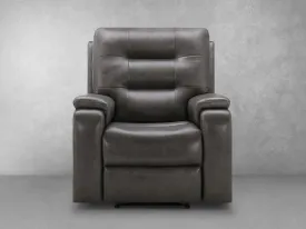 Waylen Top-Grain Leather Manual Recliner