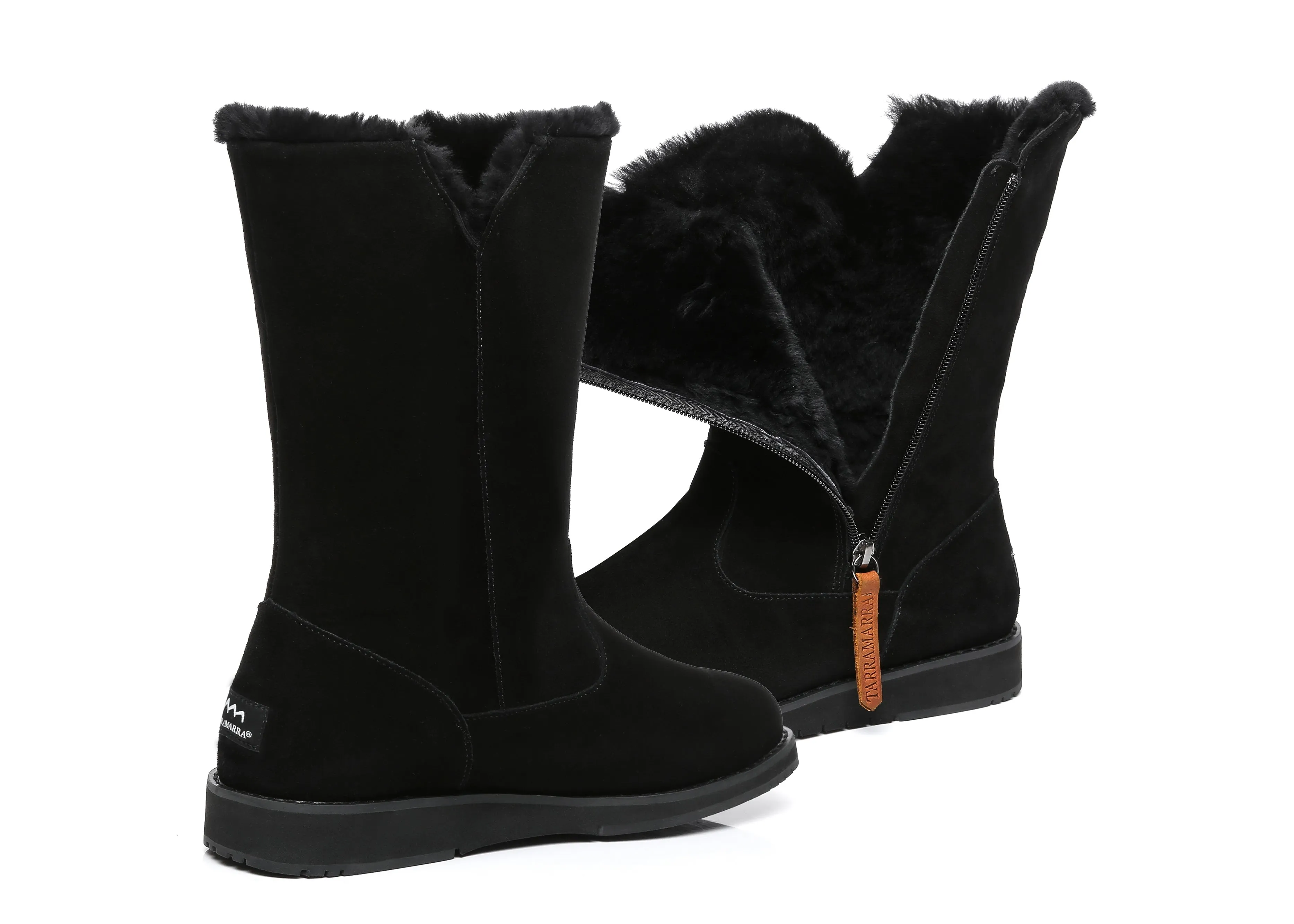 Womens Fashion Ugg Boots Mid Calf Colleen