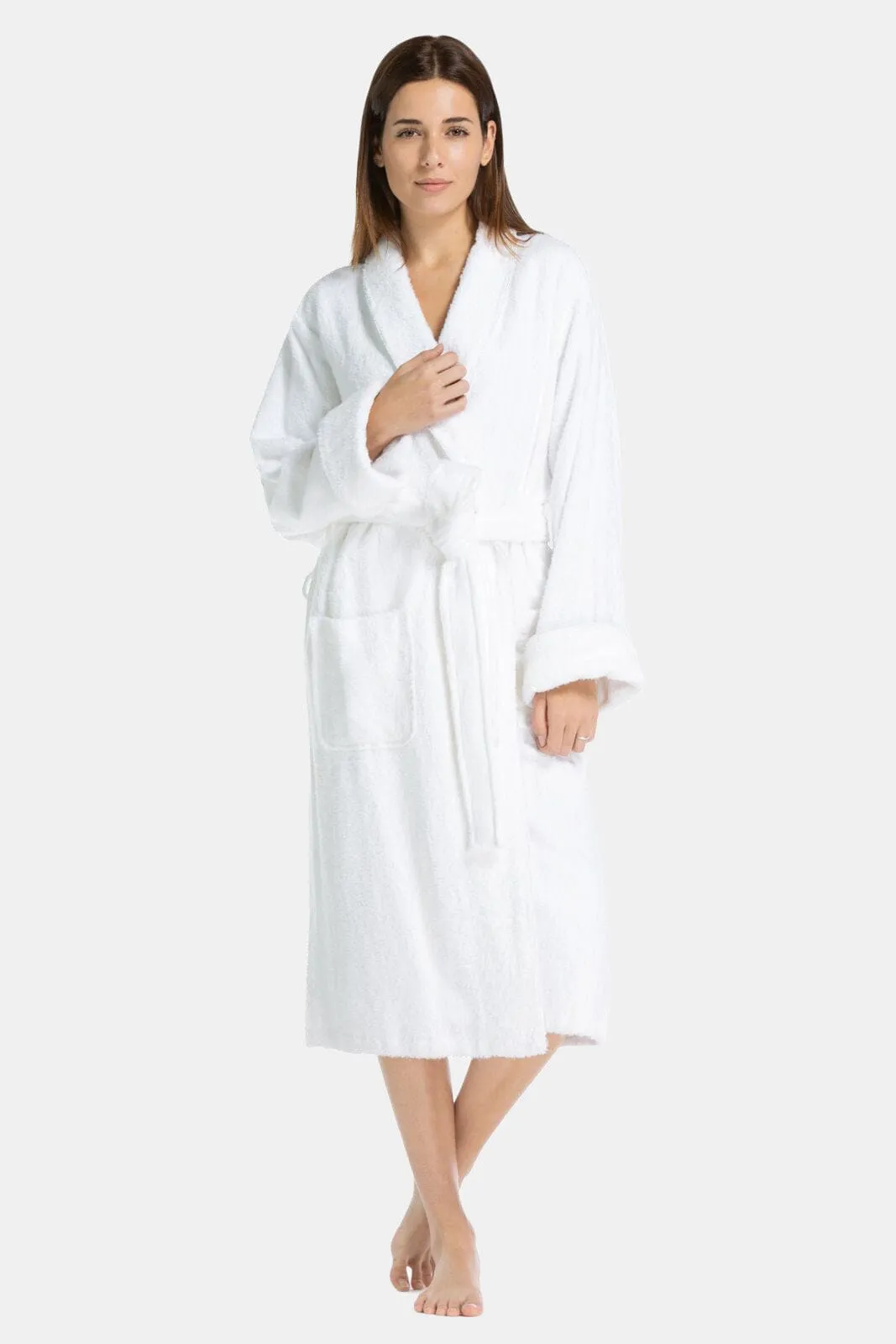 Women's Five Star Spa Package - Terry Cloth Robe, Body Wrap and Hair Towel