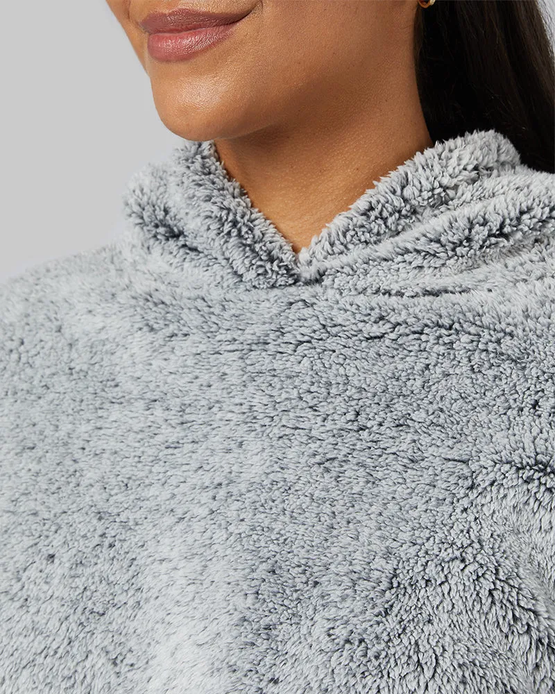 WOMEN'S SOFT SHERPA PULLOVER HOODIE