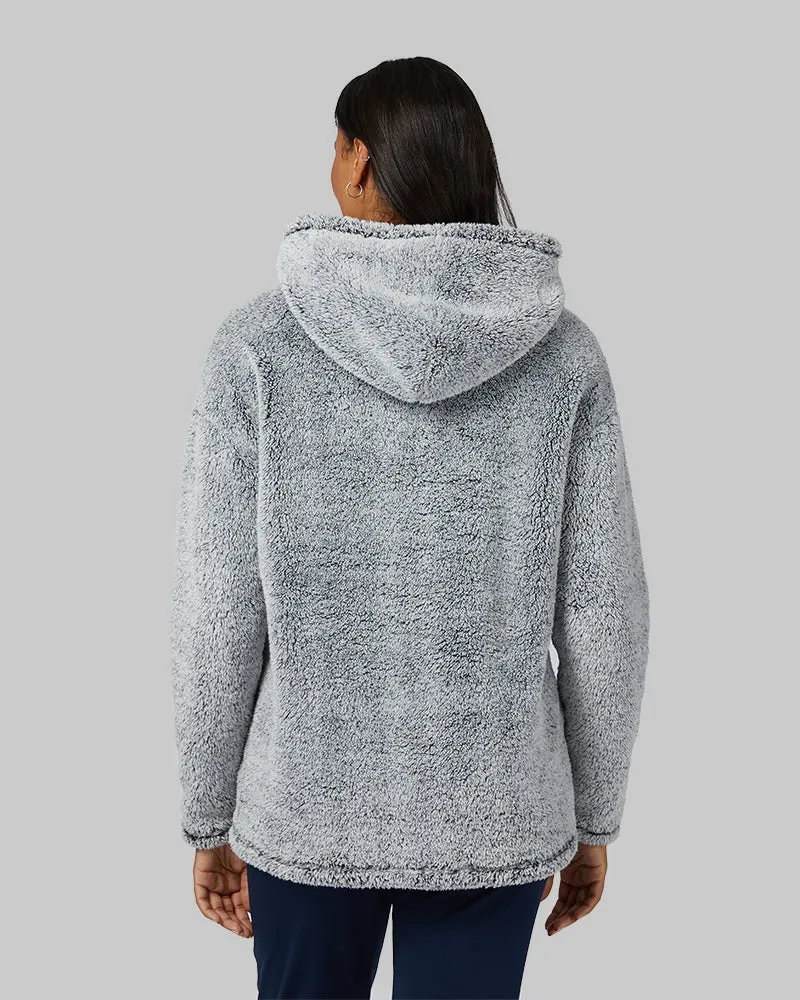 WOMEN'S SOFT SHERPA PULLOVER HOODIE