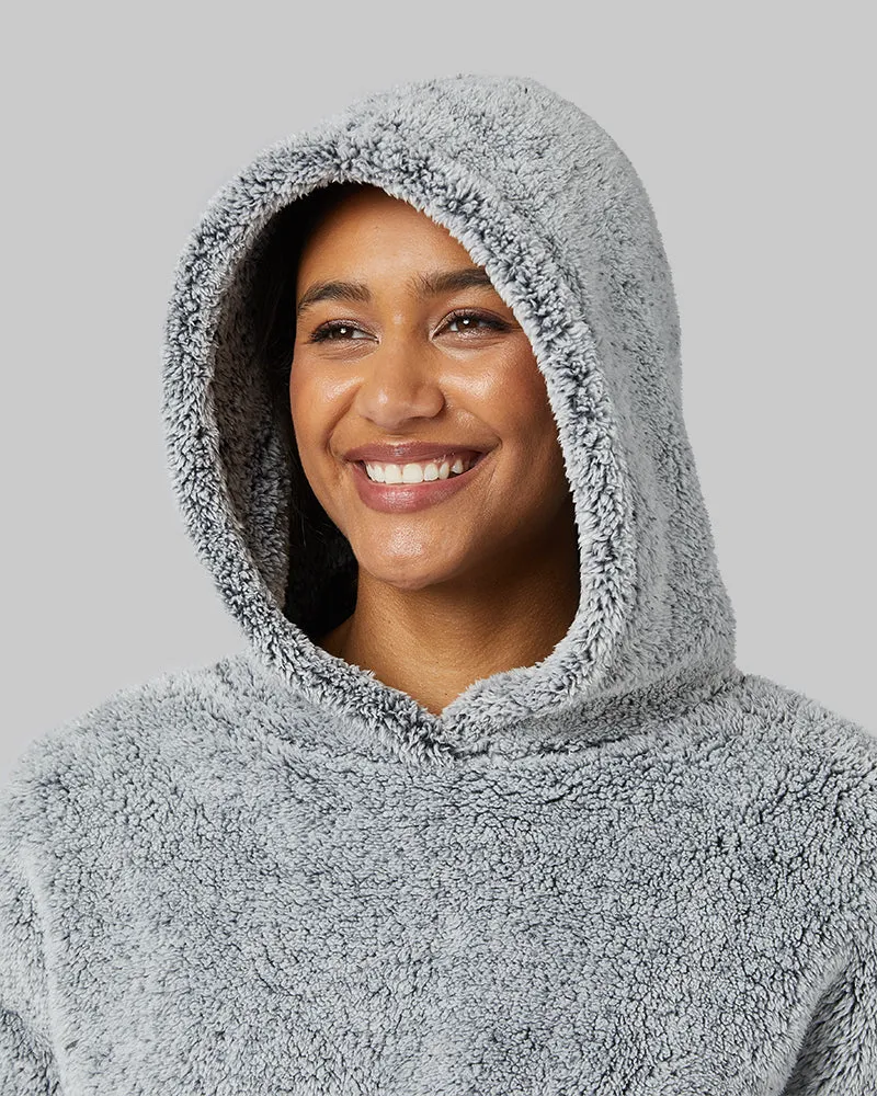 WOMEN'S SOFT SHERPA PULLOVER HOODIE