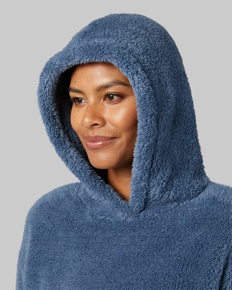 WOMEN'S SOFT SHERPA PULLOVER HOODIE