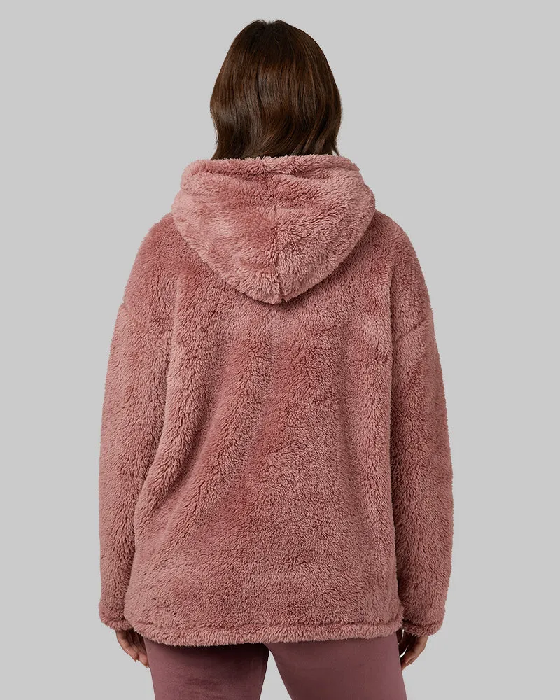 WOMEN'S SOFT SHERPA PULLOVER HOODIE