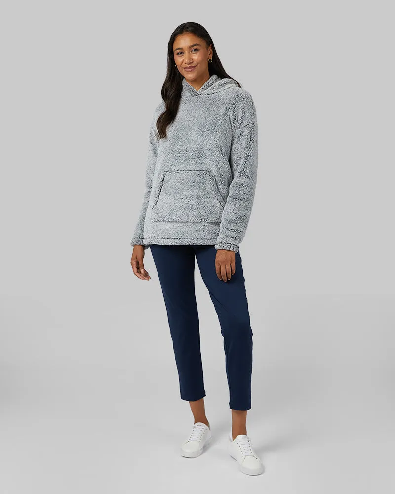 WOMEN'S SOFT SHERPA PULLOVER HOODIE