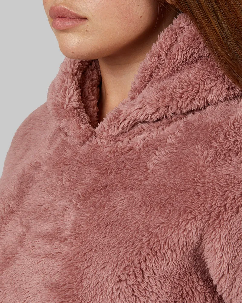 WOMEN'S SOFT SHERPA PULLOVER HOODIE