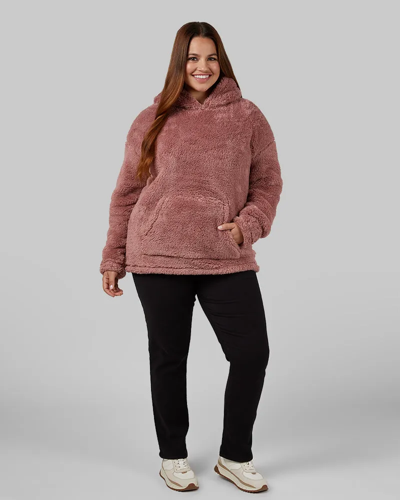 WOMEN'S SOFT SHERPA PULLOVER HOODIE