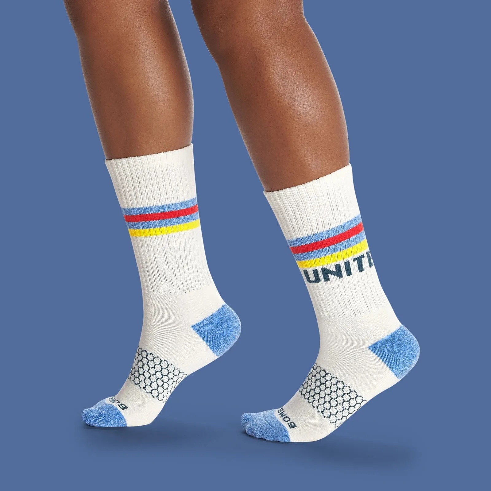 Yara Unite Calf Sock - Soft White